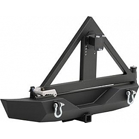 Smittybilt Bumper XRC Series 1-Piece Design Steel Black - 76856
