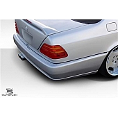 Extreme Dimensions Bumper 1-Piece Design Black Fiberglass - 112828