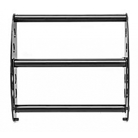 All Sales Grille Guard - Black Gloss Powder Coated Aluminum - 19285GKS