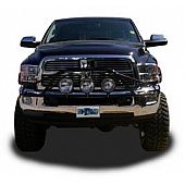 N-Fab Pre-Runner - Textured Powder Coated Black Steel - D103LHTX
