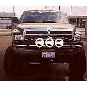 N-Fab Pre-Runner - Textured Powder Coated Black Steel - D943LHTX