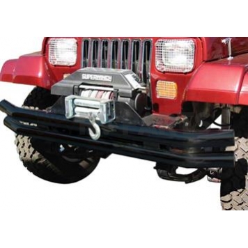 Rampage Bumper 1-Piece Design Steel Black - 7649