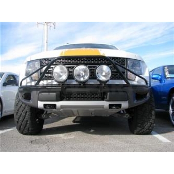 N-Fab Pre-Runner - Textured Powder Coated Black Steel - F093LHTX