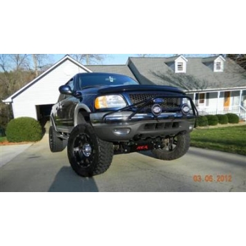 N-Fab Pre-Runner - Textured Powder Coated Black Steel - F993LHTX