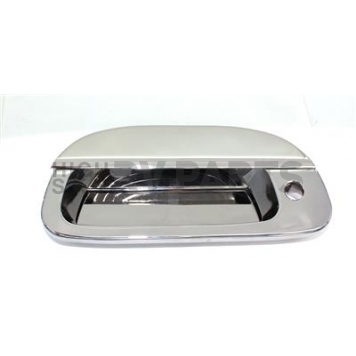 All Sales Tailgate Handle - Chrome Plated Aluminum Silver - 943CL
