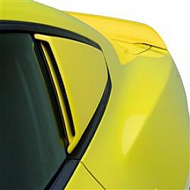 Air Design Window Louver Side Window ABS Plastic Satin Black - FO22A15