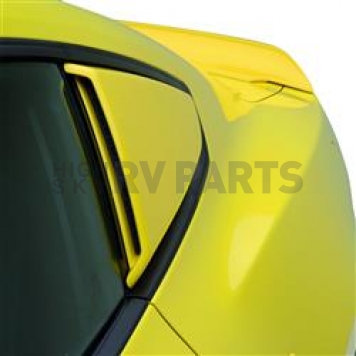 Air Design Window Louver Side Window ABS Plastic Satin Black - FO22A15