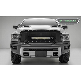 T-Rex Truck Products Grille Insert - Mesh Rectangular Black Powder Coated Mild Steel - 6314641