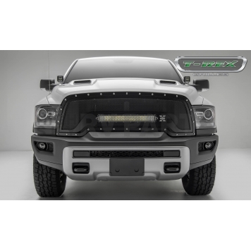 T-Rex Truck Products Grille Insert - Mesh Rectangular Black Powder Coated Mild Steel - 6314641