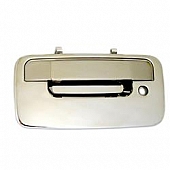 All Sales Tailgate Handle - Chrome Plated Aluminum Silver - 953CL