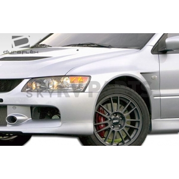 DuraFlex Bumper Cover Plain  MR Fiberglass - 104456-7