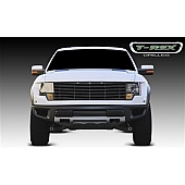 T-Rex Truck Products Grille Insert - Horizontal Bar Rectangular Polished Aluminum - 6215660