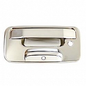All Sales Tailgate Handle - Polished Aluminum Silver - 953CM