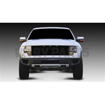 T-Rex Truck Products Grille Insert - Horizontal Bar Rectangular Black Painted Aluminum - 6215661