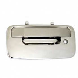 All Sales Tailgate Handle - Polished Aluminum Silver - 953L