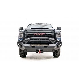 Fab Fours Bumper Vengeance 1-Piece Design Steel Black - GM20X5052B