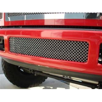 T-Rex Truck Products Bumper Grille Insert Mesh Polished Silver Stainless Steel - 55563
