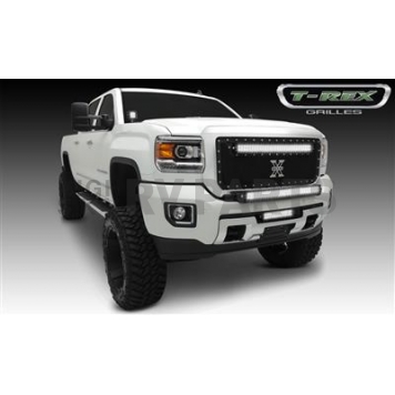 T-Rex Truck Products Grille Insert - Mesh Rectangular Black Powder Coated Mild Steel - 6312111
