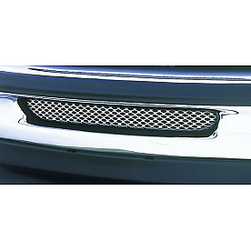 Street Scene Bumper Grille Insert Mesh Chrome Plated Silver Steel - 95078725