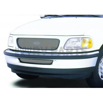 Street Scene Bumper Grille Insert Mesh Chrome Plated Silver Steel - 95078725-1