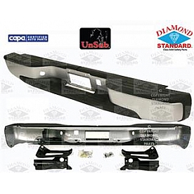 Reflexxion Bumper Pretender 1-Piece Design Steel Argent - 408611