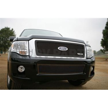 T-Rex Truck Products Grille Insert - Mesh Rectangular Black Powder Coated Steel - 51594