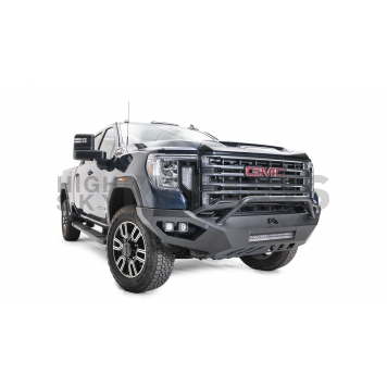 Fab Fours Bumper Vengeance 1-Piece Design Steel Black - GM20V5052B
