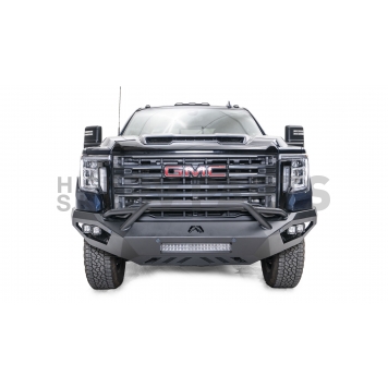 Fab Fours Bumper Vengeance 1-Piece Design Steel Black - GM20V5052B-1