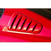 Street Scene Window Louver - Rear Window Urethane Black - 95070746