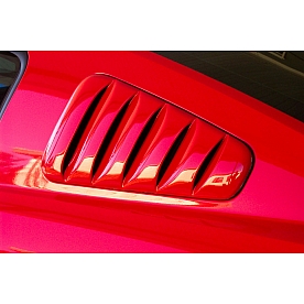 Street Scene Window Louver - Rear Window Urethane Black - 95070746