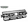 T-Rex Truck Products Grille Insert - Mesh Square Black Powder Coated Mild Steel - 6311261