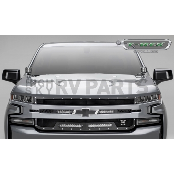 T-Rex Truck Products Grille Insert - Mesh Square Black Powder Coated Mild Steel - 6311261-2