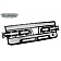 T-Rex Truck Products Grille Insert - 1 Piece Formed Wire Mesh Style Rectangular Black Powder Coated Mild Steel - 6311261BR