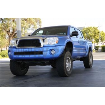 T-Rex Truck Products Grille Insert - Mesh Trapezoid Black Powder Coated Steel - 51895