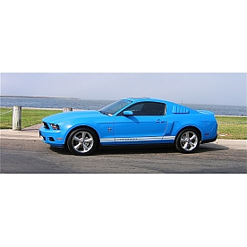 Street Scene Window Louver - Side Window Urethane Black - 95070772