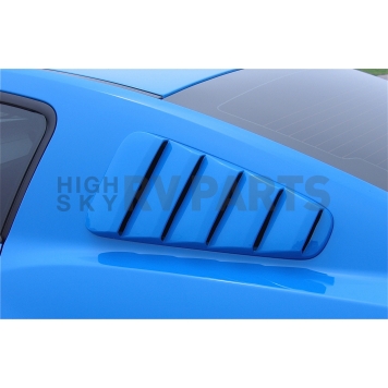 Street Scene Window Louver - Side Window Urethane Black - 95070772-4