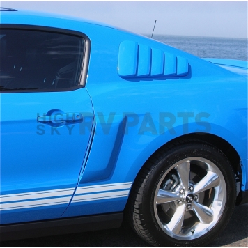 Street Scene Window Louver - Side Window Urethane Black - 95070772-5