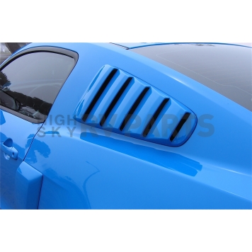 Street Scene Window Louver - Side Window Urethane Black - 95070772-6