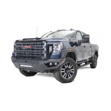 Fab Fours Bumper Vengeance 1-Piece Design Steel Black - GM20V5051B