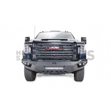 Fab Fours Bumper Vengeance 1-Piece Design Steel Black - GM20V5051B-1