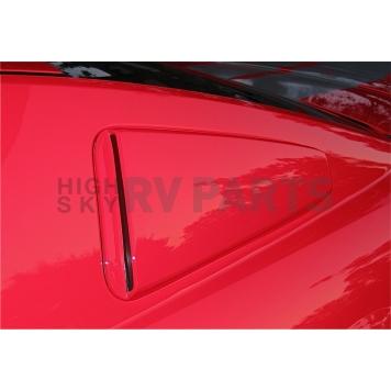 Street Scene Window Louver - Side Window Urethane Black - 95070773