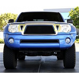 T-Rex Truck Products Grille Insert - Mesh Rectangular Black Powder Coated Steel - 51896