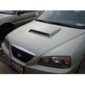 JSP Automotive Hood Scoop - Bare Fiberglass Primered - FGS701