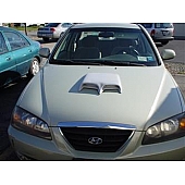 JSP Automotive Hood Scoop - Bare Fiberglass Primered - FGS704