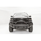 Fab Fours Bumper Premium 1-Piece Design Steel Black - CS16R38621