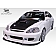 Extreme Dimensions Side Skirt - Primered Fiberglass Reinforced Plastic Black Set of 2 - 105537