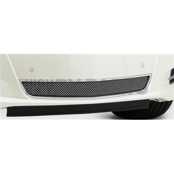 T-Rex Truck Products Bumper Grille Insert Mesh Polished Silver Stainless Steel - 55173