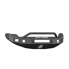 Road Armor Bumper Stealth Pre-Runner 1-Piece Design Steel Black - 613R4BNW