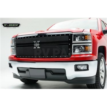 T-Rex Truck Products Grille Insert - Mesh Rectangular Black Powder Coated Mild Steel - 6711181