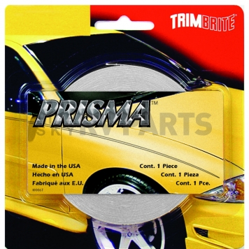 Trimbrite Pinstripe Tape - Single Solid Stripe Vinyl Chrome/ Silver - T0914